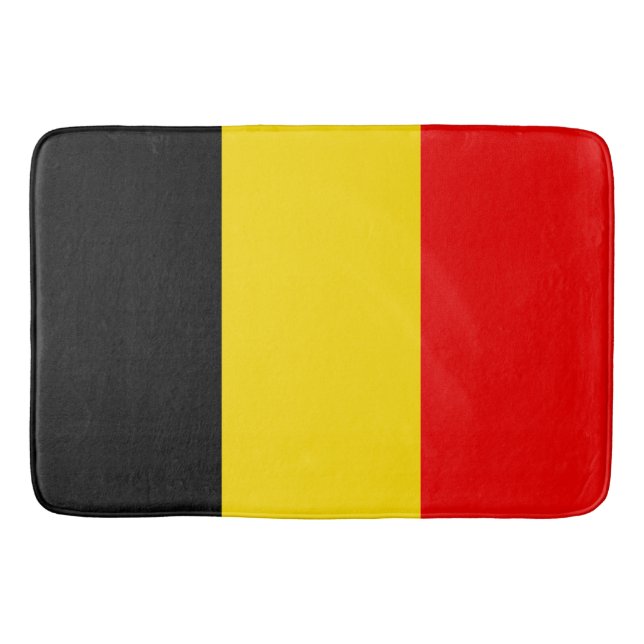 Flag of Belgium Bath Mat (Front)