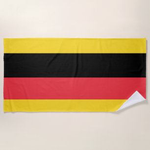 Flag of Belgium Beach Towel