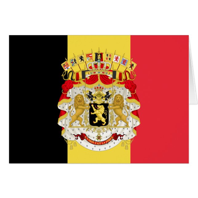 Flag of Belgium Black Yellow Red (Front Horizontal)