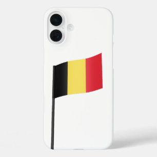 Flag of Belgium iPhone 16 Plus Case