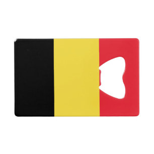Flag of Belgium Credit Card Bottle Opener