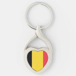 Flag of Belgium Keychain