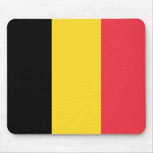 Flag of Belgium Mouse Pad