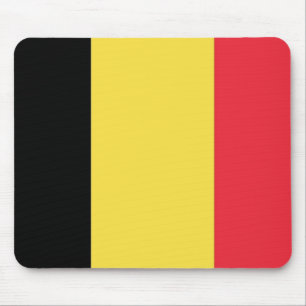 Flag of Belgium Mouse Pad