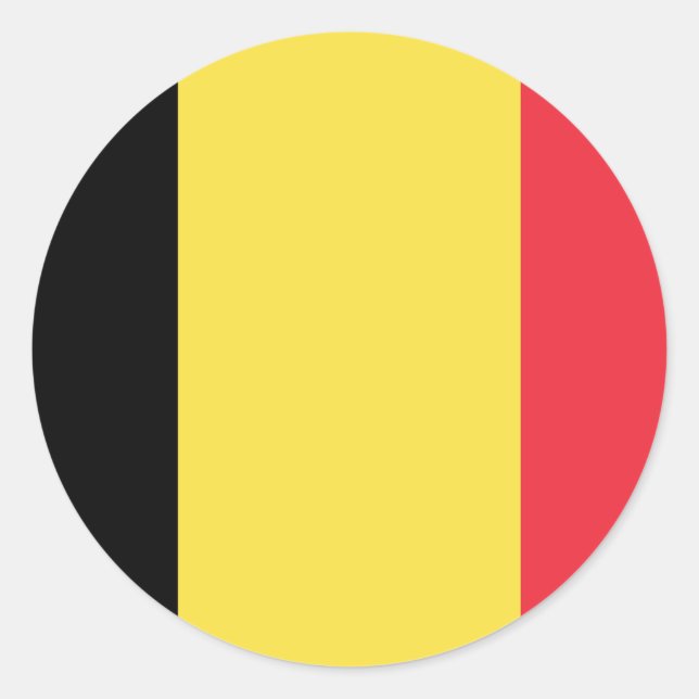 Flag of Belgium Sticker (Front)