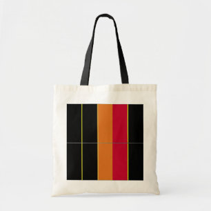 Flag Of Belgium Striped Bag