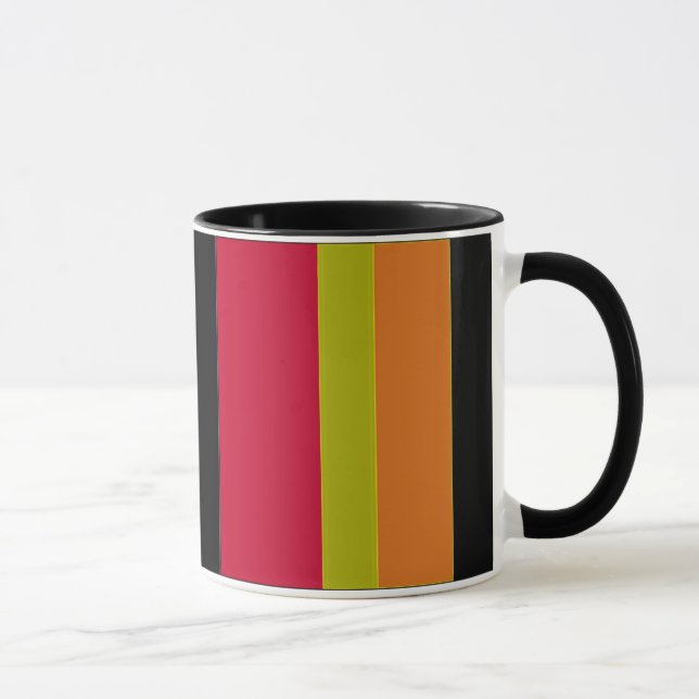 Flag Of Belgium Striped Mug (Right)