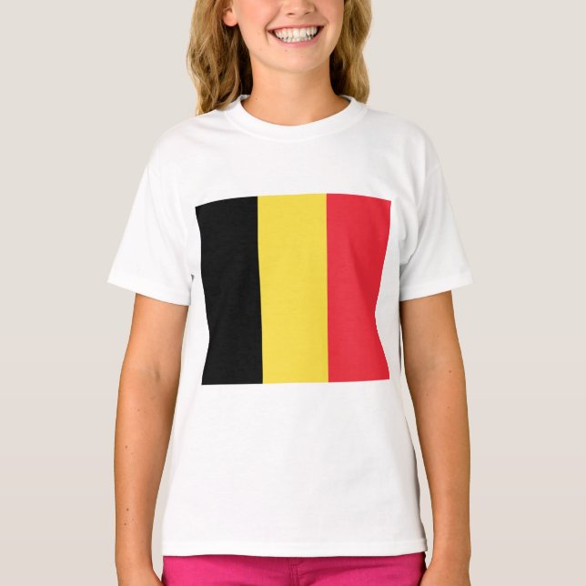 Flag of Belgium T-Shirt (Front)