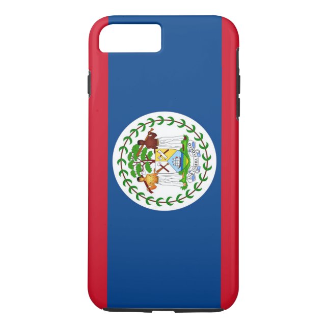 Flag of Belize Case-Mate iPhone Case (Back)