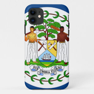 Flag of Belize iPhone 11 Case