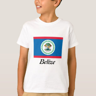 Flag of Belize Girls T-Shirt