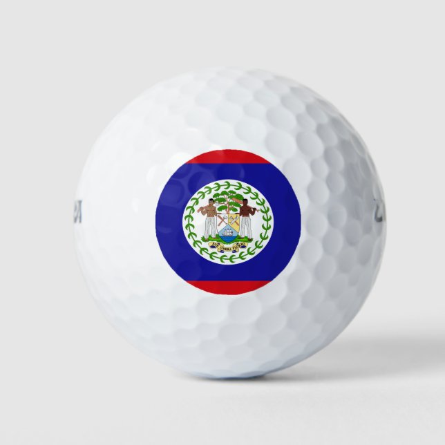 Flag of Belize Golf Balls (Front)