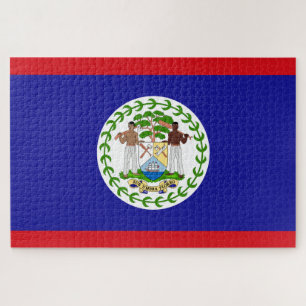 Flag of Belize Jigsaw Puzzle
