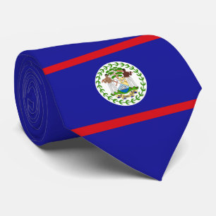 Flag of Belize Tie