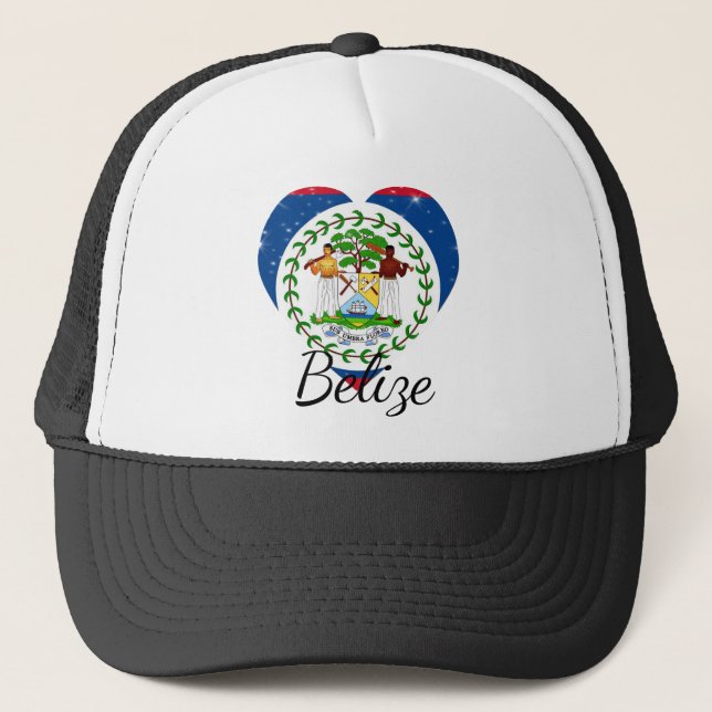 Flag of Belize. Trucker Hat (Front)