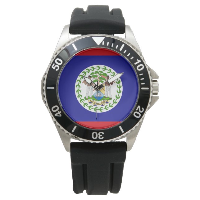 Flag of Belize Watch (Front)