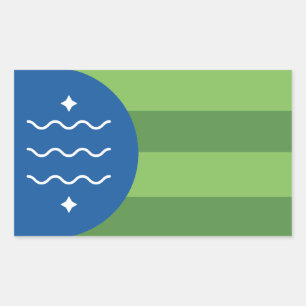 Flag of Bellingham, Washington Sticker