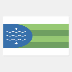 Flag of Bellingham, Washington Sticker