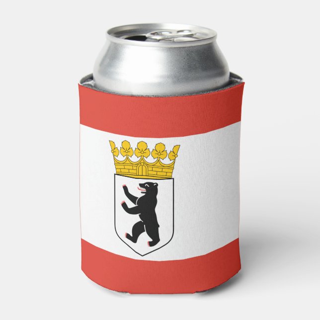 Flag of Berlin Can Cooler (Can Front)