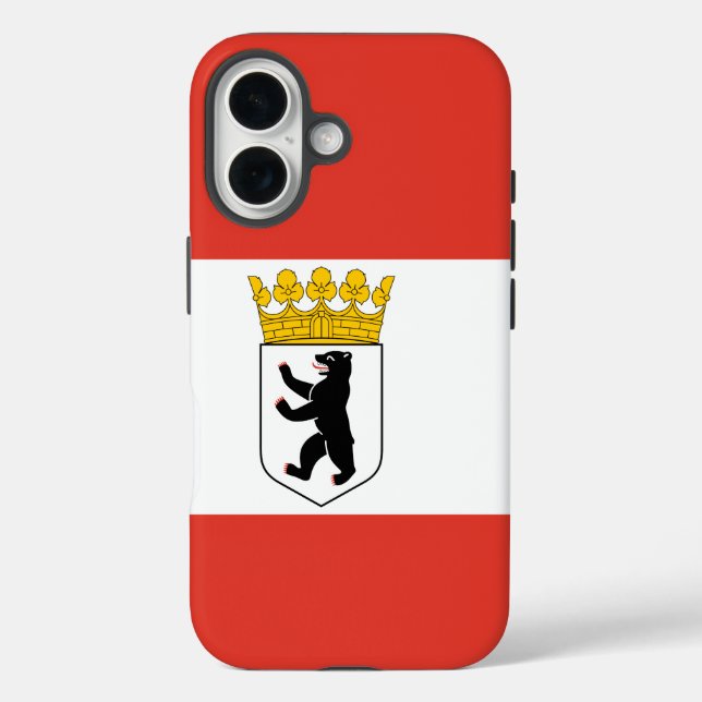 Flag of Berlin Case-Mate  Case-Mate iPhone Case (Back)