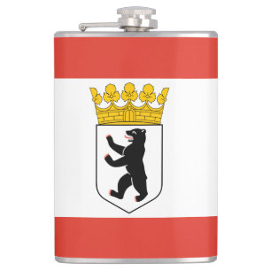 Flag of Berlin Flask