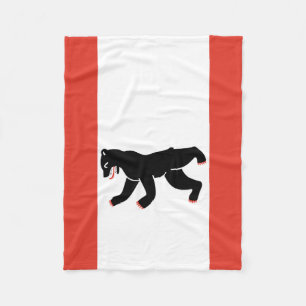 Flag of Berlin Fleece Blanket