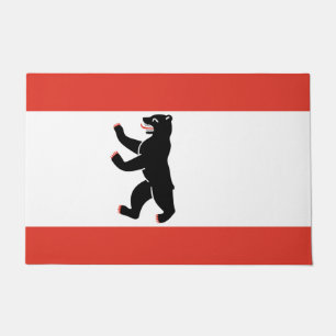 Flag of Berlin (German City) Doormat
