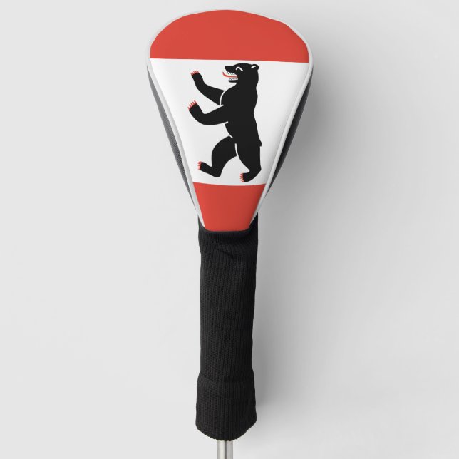 Flag of Berlin Golf Head Cover (Front)