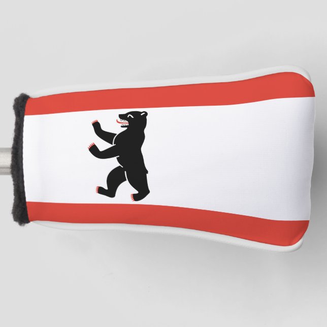 Flag of Berlin Golf Head Cover (Front)