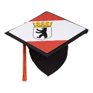 Flag of Berlin  Graduation Cap Topper