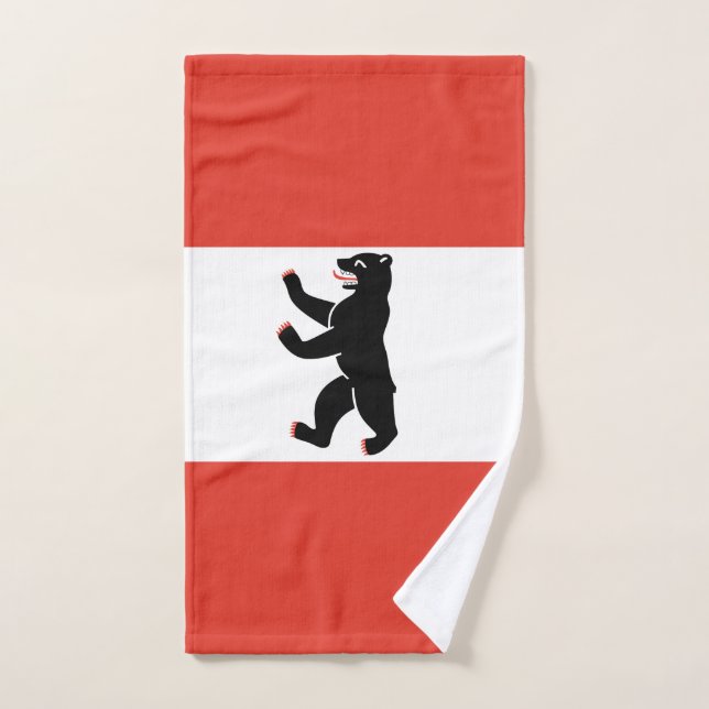 Flag of Berlin Hand Towel (Hand Towel)