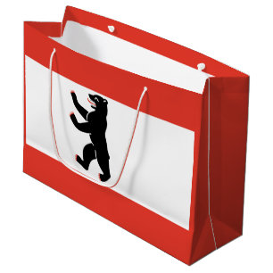 Flag of Berlin Large Gift Bag