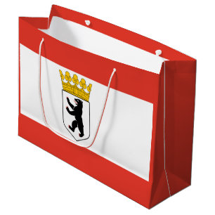 Flag of Berlin Large Gift Bag