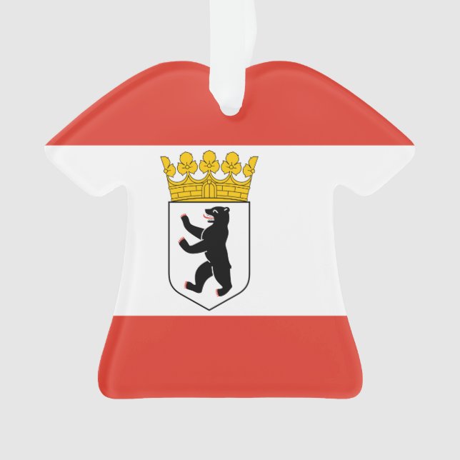 Flag of Berlin Ornament (Front)