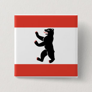 Flag of Berlin Pinback Button
