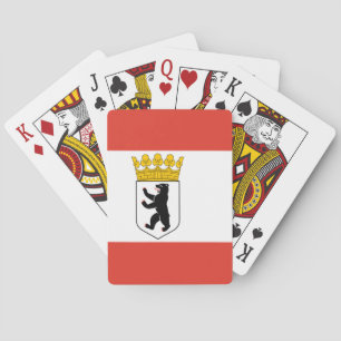 Flag of Berlin Playing Cards