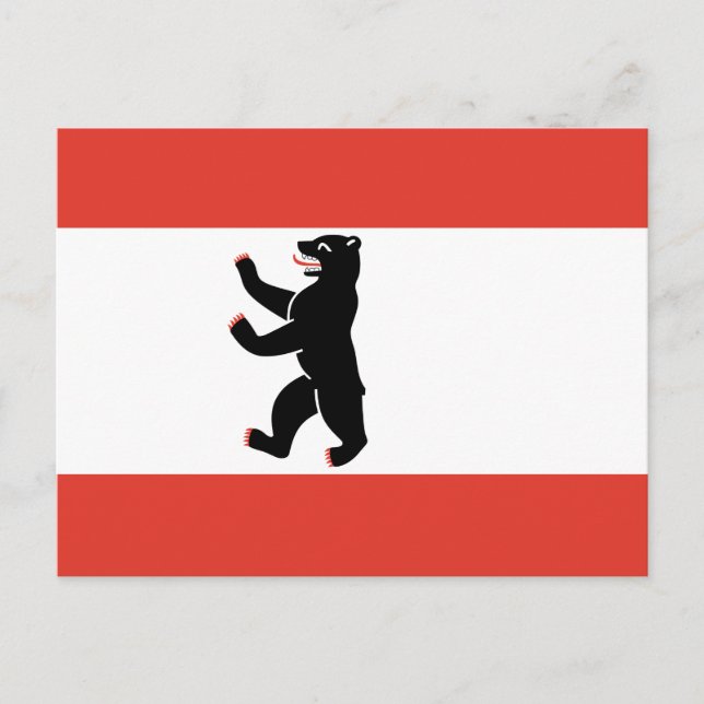 Flag of Berlin Postcard (Front)