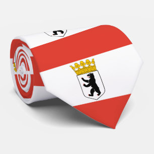 Flag of Berlin Tie