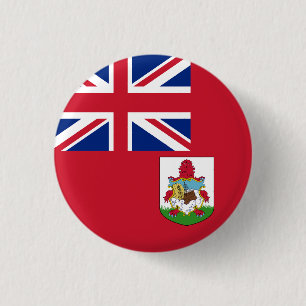 Flag of Bermuda 1 Inch Round Button