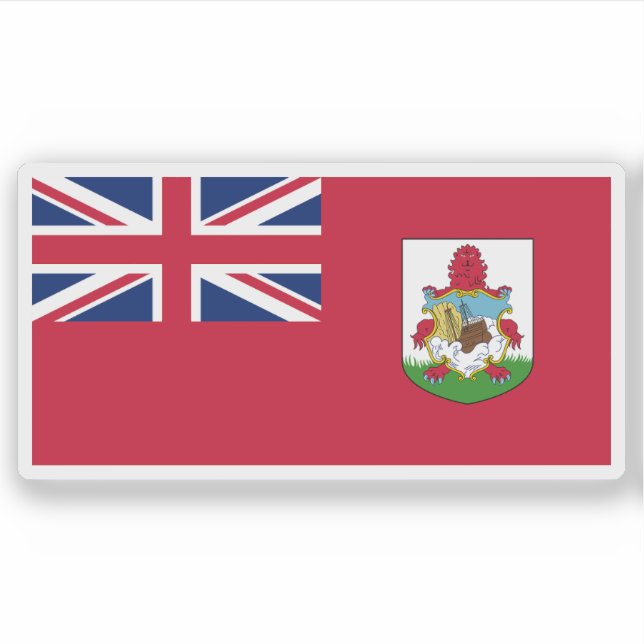 Flag of Bermuda, British Overseas Territory (Front)