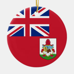 Flag of Bermuda Ceramic Ornament