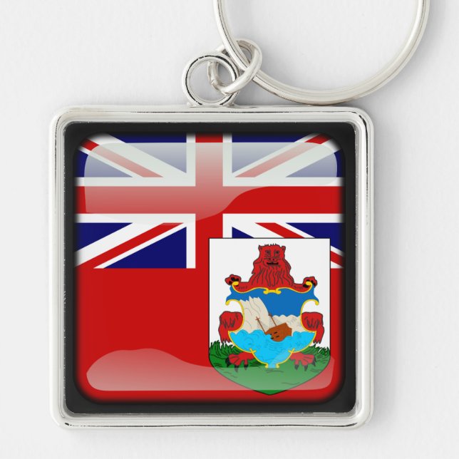 Flag of Bermuda Keychain (Front)