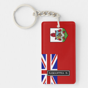Flag of Bermuda Keychain