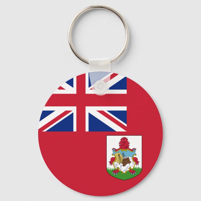 Flag of Bermuda Keychain (Front)