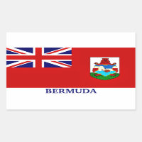 Flag of Bermuda, labelled,