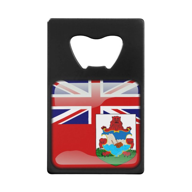 Flag of Bermuda Wallet Bottle Opener (Front)