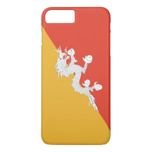 Flag of Bhutan iPhone 8 Plus/7 Plus Case