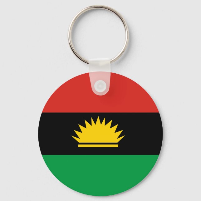 Flag of Biafra (Bịafra) Keychain (Front)