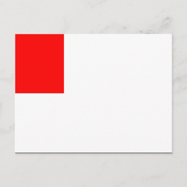 Flag of Bilbao Postcard (Front)