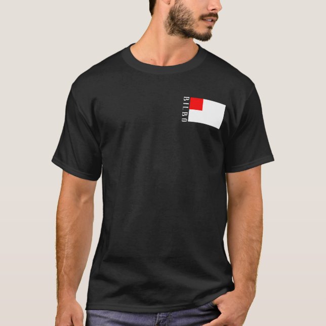 Flag of Bilbao T-Shirt (Front)